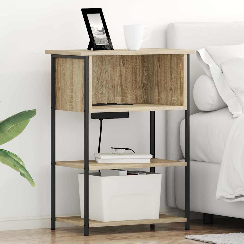 JUNG Vida Nachttisch Sonoma-Eiche 55 x 31 x 76 cm Holzwerkstoff