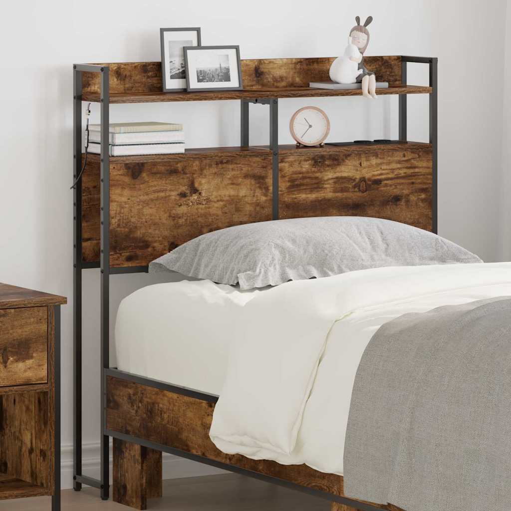 JUNG Vida Aufbewahrungskopfteil Räuchereiche 80 cm Holzwerkstoff
