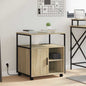 JUNG Vida Schrank mit Ladestation Mit Rad Sonoma-Eiche 61 x 46 x 67 cm