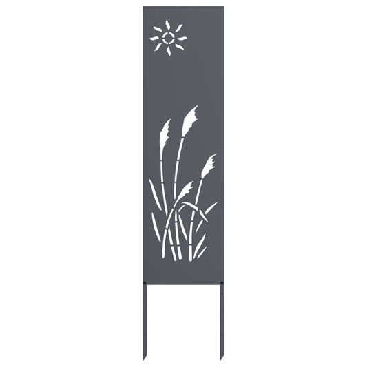 JUNG Vida Garten Sichtschutz-Leinwand Anthrazit 32 x 140 cm