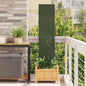 JUNG Vida Garten Sichtschutz-Leinwand Olivgrün 32 x 140 cm