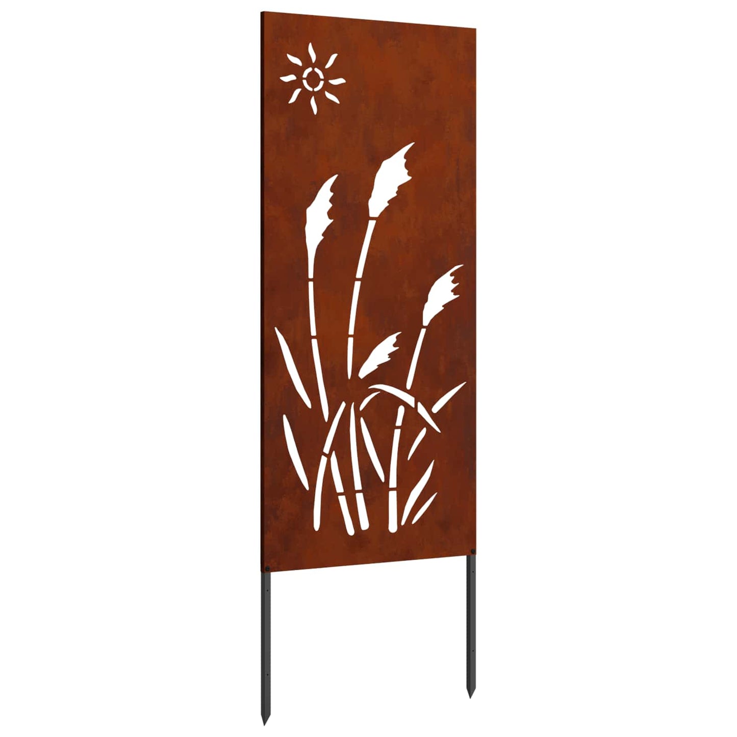 JUNG Vida Garten Sichtschutz-Leinwand Rostig 50 x 140 cm Wetterfeststahl