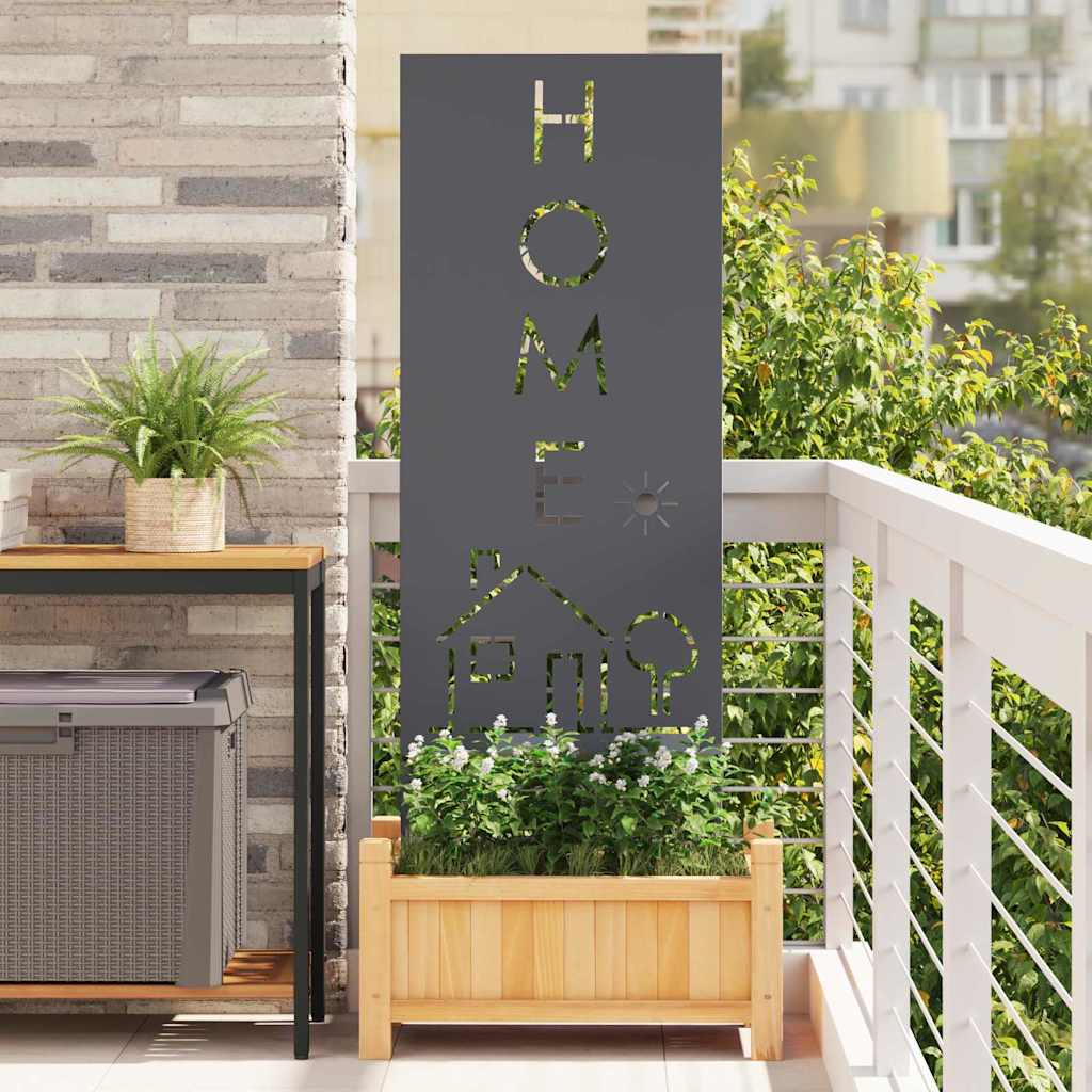 JUNG Vida Garten Sichtschutz-Leinwand Anthrazit 50 x 140 cm