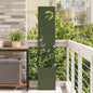 JUNG Vida Garten Sichtschutz-Leinwand Olivgrün 32 x 140 cm