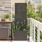 JUNG Vida Garten Sichtschutz-Leinwand Schwarz 50 x 140 cm
