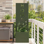 JUNG Vida Garten Sichtschutz-Leinwand Olivgrün 50 x 140 cm