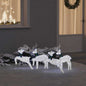 JUNG Vida LED Rentiere 4 pcs Silber Stoff