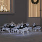 JUNG Vida LED Rentiere 6 pcs Weiß Stoff