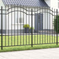 JUNG Vida Gartenzaun Grau 240 x 190 cm Pulverbeschichteter Stahl
