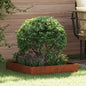 JUNG Vida Raseneinfassung Rostig 60 x 60 x 13 cm Wetterfeststahl