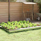JUNG Vida Schneckenzaun 4 pcs Silber 50 x 3,5 x 25 cm Verzinkter Stahl