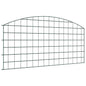 JUNG Vida Teichzaun Set 5 pcs Grün 100 x 50 cm Stahl