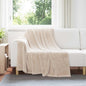 JUNG Vida Wohndecken 6 Stück Beige 150 x 200 cm Fleece