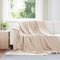 JUNG Vida Wohndecken 6 Stück Beige 220 x 240 cm Fleece