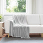 JUNG Vida Wohndecken 6 Stück Grau 130 x 150 cm Fleece