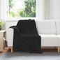 JUNG Vida Wohndecken 6 Stück Schwarz 130 x 150 cm Fleece