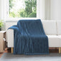 JUNG Vida Wohndecken 6 Stück Marineblau 200 x 150 cm Fleece