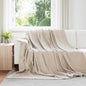 JUNG Vida Wohndecken 6 Stück Beige 240 x 220 cm Fleece