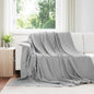 JUNG Vida Wohndecken 6 Stück Grau 240 x 220 cm Fleece