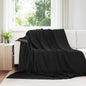 JUNG Vida Wohndecken 24 Stück Schwarz 270 x 240 cm Fleece