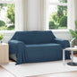 JUNG Vida Überwurfdecke Marineblau 280 x 210 cm Fleece