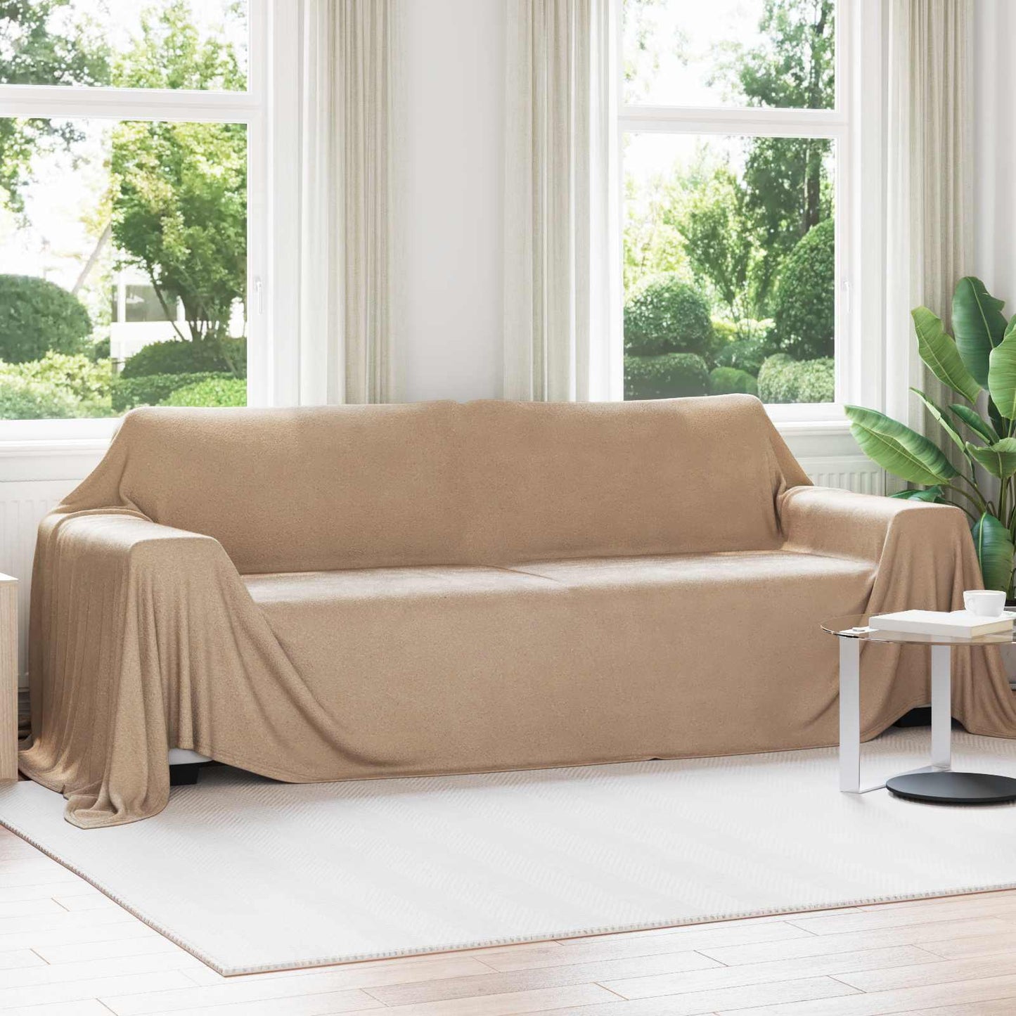 JUNG Vida Wohndecken 6 Stück Kamel 350 x 270 cm Fleece