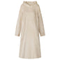 JUNG Vida Decken-Hoodie Beige L Flanell