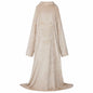 JUNG Vida Decken-Hoodie Beige F Flanell