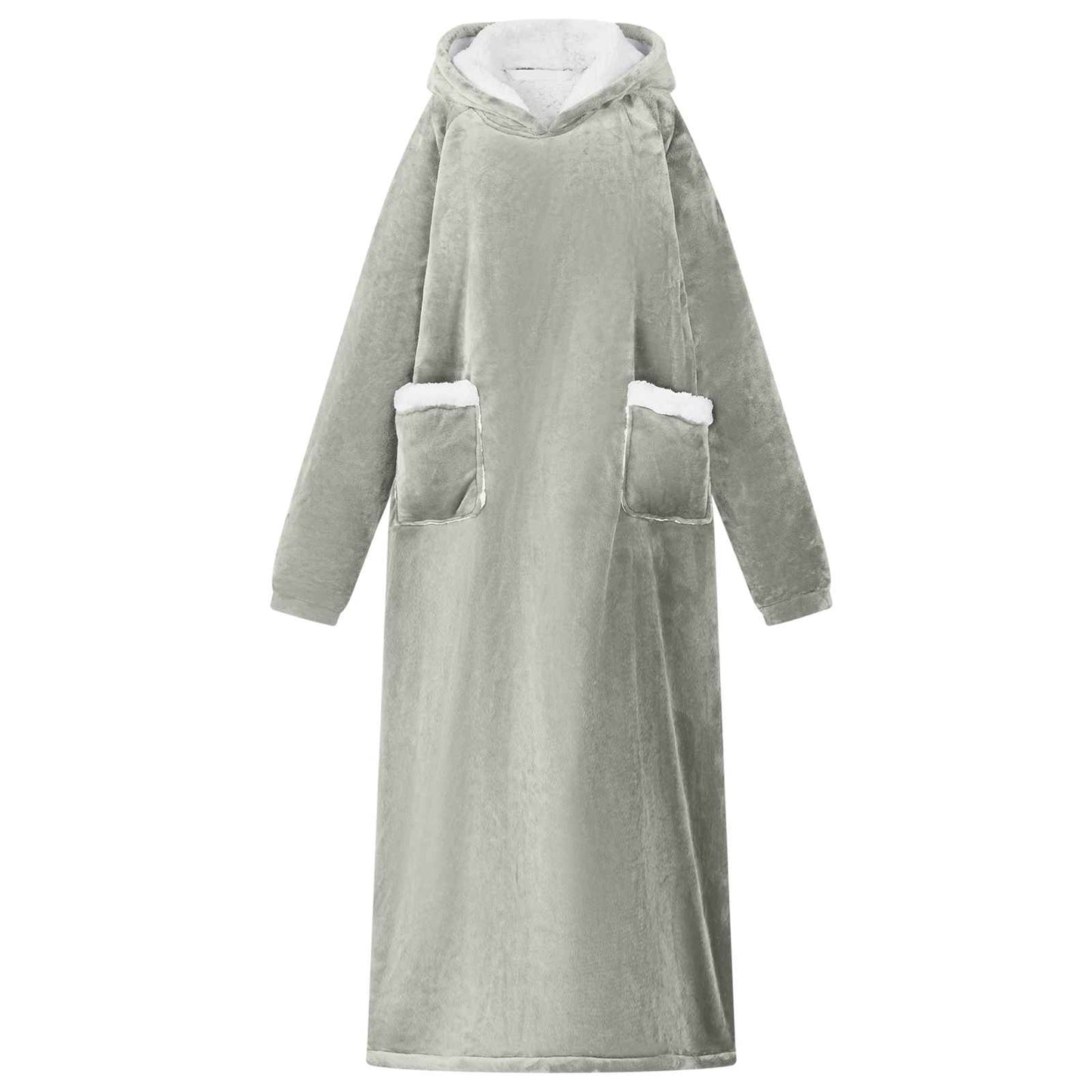 JUNG Vida Decken-Hoodie Grau XL Fleece und Flanell