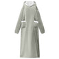 JUNG Vida Decken-Hoodie Grau XL Fleece und Flanell