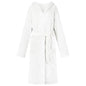 JUNG Vida Bademantel Hoodie Weiß XXL Flanell