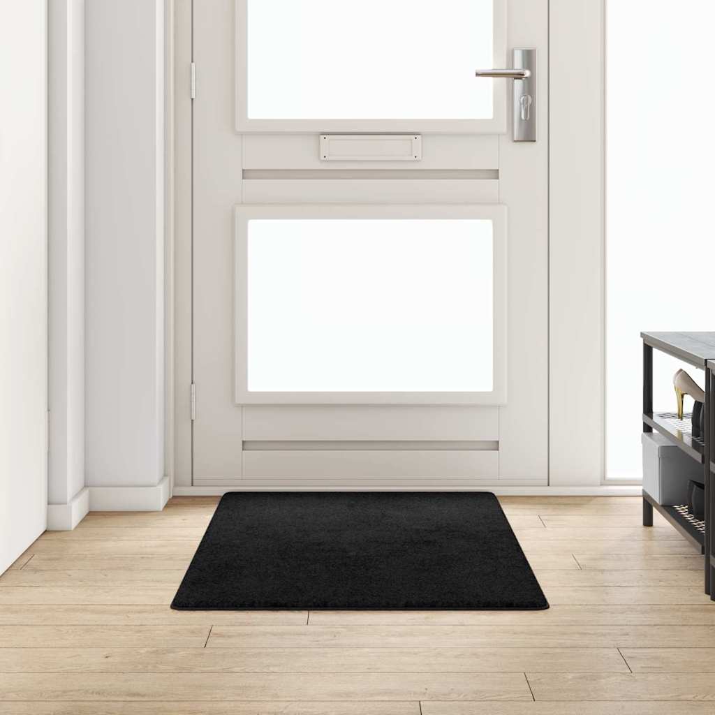 JUNG Vida Teppichläufer Schwarz 80 x 150 cm 100% Polypropylen Tuft