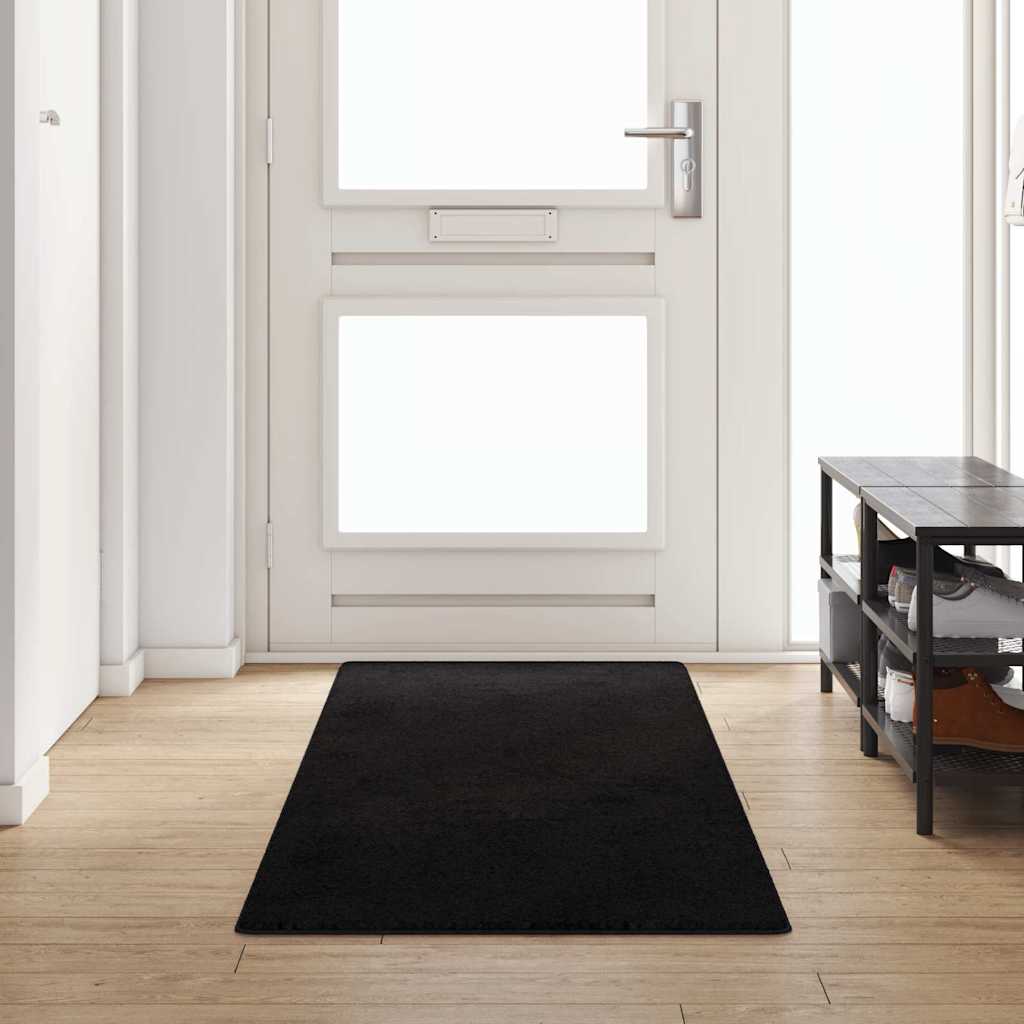 JUNG Vida Teppichläufer Schwarz 80 x 300 cm 100% Polypropylen Tuft