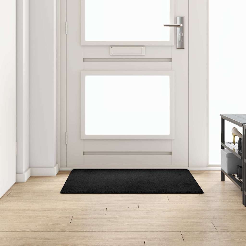JUNG Vida Teppichläufer Schwarz 100 x 100 cm 100% Polypropylen Tuft