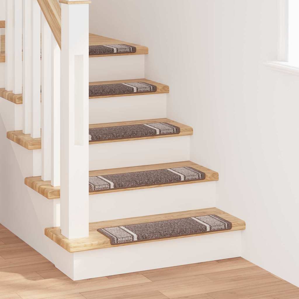 JUNG Vida Selbstklebende Treppenschoner 15 pcs Braun 65 x 21 x 4 cm