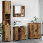 JUNG Vida Badezimmermöbel-Set 4 pcs Altholz Holzwerkstoff & Metall