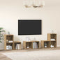 JUNG Vida TV-Schrankset Wandmontiert 6 pcs Artisan-Eiche Holzwerkstoff