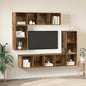 JUNG Vida TV-Schrankset Wandmontiert 4 pcs Altholz Holzwerkstoff