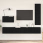 JUNG Vida TV-Schrankset 4 pcs Schwarz Eichen-Optik Holzwerkstoff
