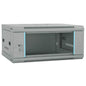 JUNG Vida Netzwerkschrank mit Speicher Grau 60 x 35 x 28 cm Stahl