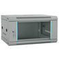 JUNG Vida Netzwerkschrank mit Speicher Grau 60 x 45 x 35 cm Stahl