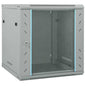 JUNG Vida Netzwerkschrank mit Speicher Grau 60 x 45 x 65 cm Stahl