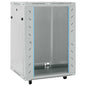 JUNG Vida Netzwerkschrank mit Speicher Grau 60 x 60 x 80 cm Stahl