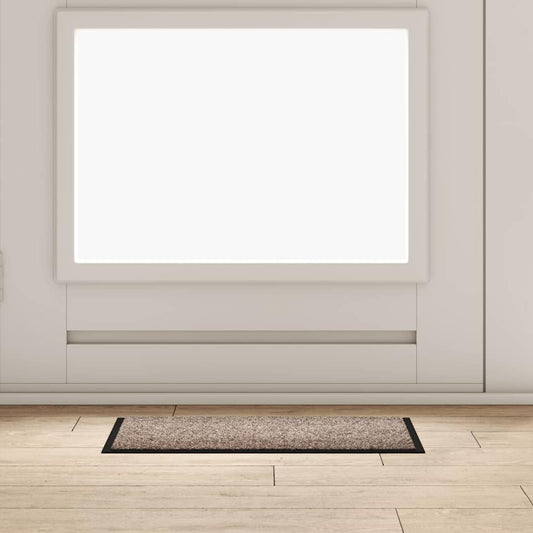 JUNG Vida Fußmatte Beige 60 x 40 x 1,2 cm Teddystoff