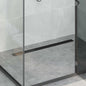 JUNG Vida 2 in 1 Duschabfluss Schwarz 100 cm Edelstahl 304