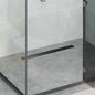 JUNG Vida 2 in 1 Duschabfluss Schwarz 80 cm Edelstahl 304