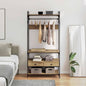 JUNG Vida Kleiderschrank Artisan-Eiche 89 x 39 x 184.5 cm Holzwerkstoff