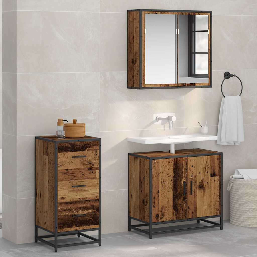 JUNG Vida Sideboard Altholz 35,5 x 35 x 76 cm