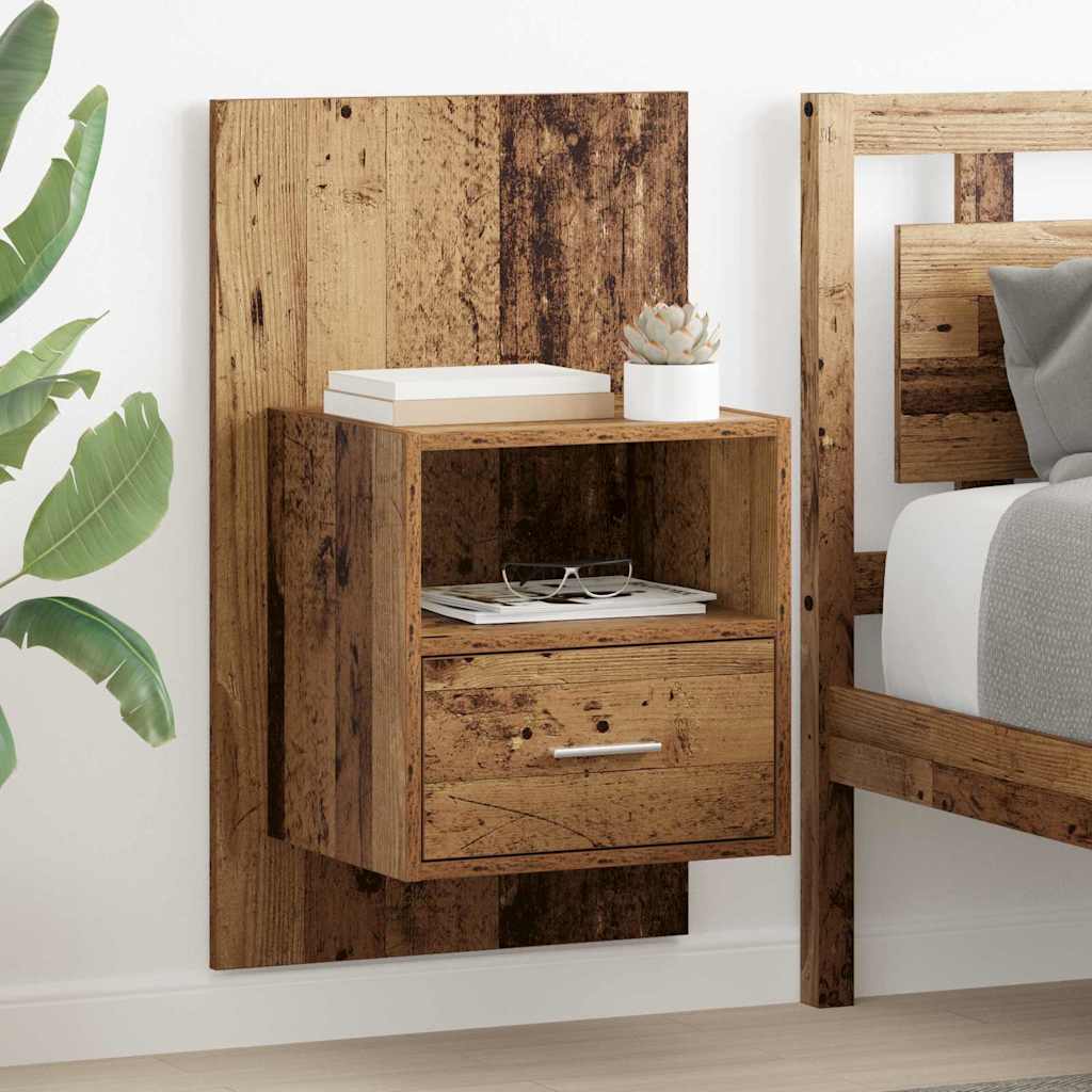 JUNG Vida Nachttisch 2 pcs Altholz 50 x 32.5 x 80cm Holzwerkstoff
