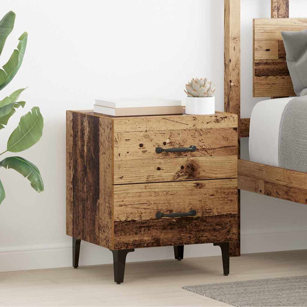 JUNG Vida Bettschrank 2 pcs Altholz 40 x 35 x 47,5 cm Holzwerkstoff